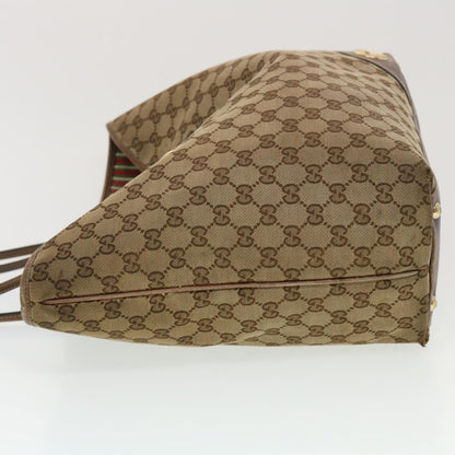 GUCCI GG Canvas Tote Bag Beige 169945  th3742
