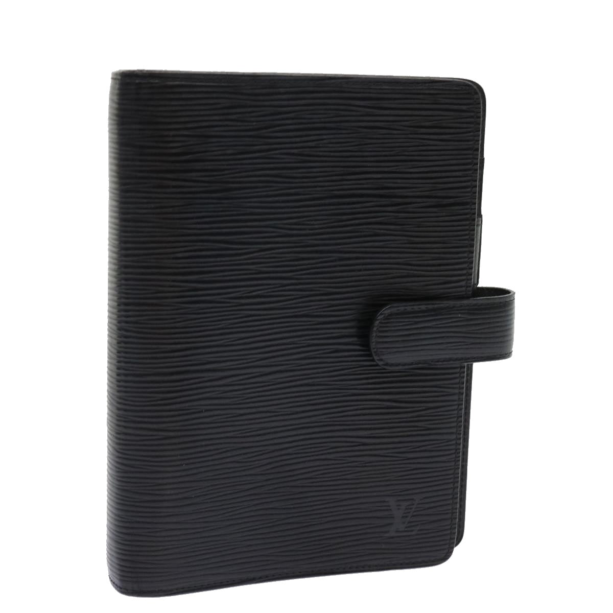 LOUIS VUITTON Epi Agenda MM Day Planner Cover Black R20042 LV  th3786