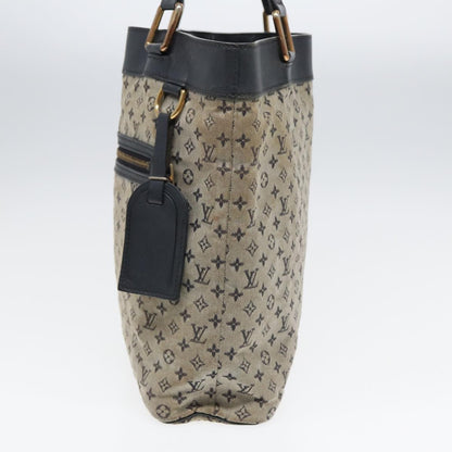 LOUIS VUITTON Monogram Mini Lucille GM Tote Bag Blue M92675 LV Auth th5151