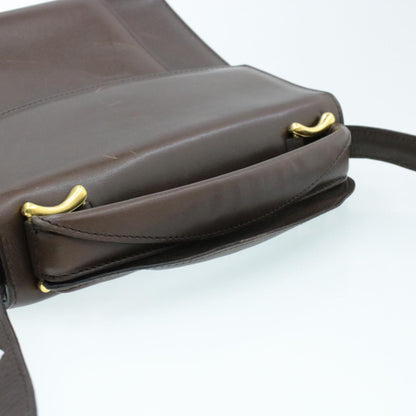 Celine Hand Bag Leather 2way Brown  rd530