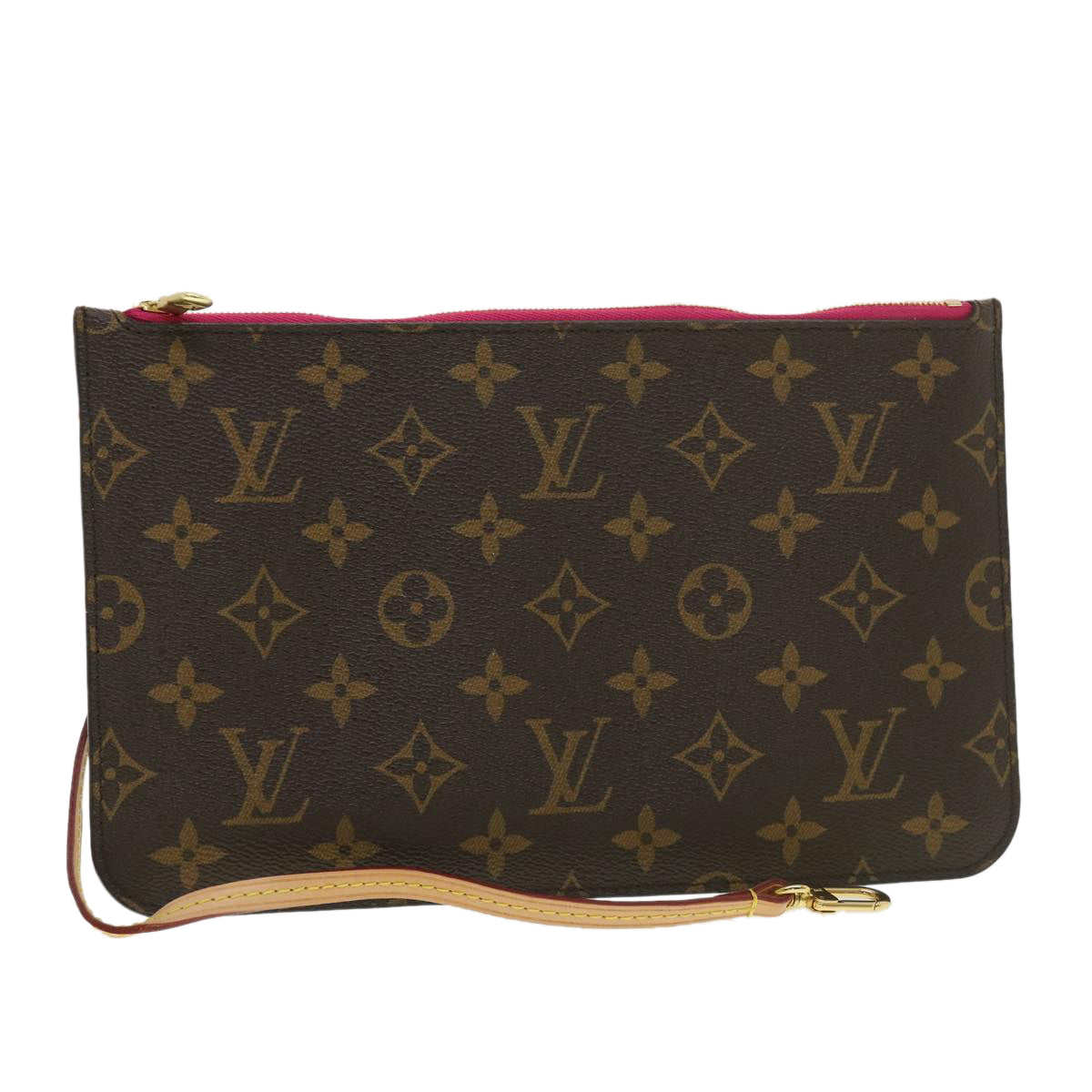 LOUIS VUITTON Monogram Neverfull MM Pouch Accessory Pouch LV am4110