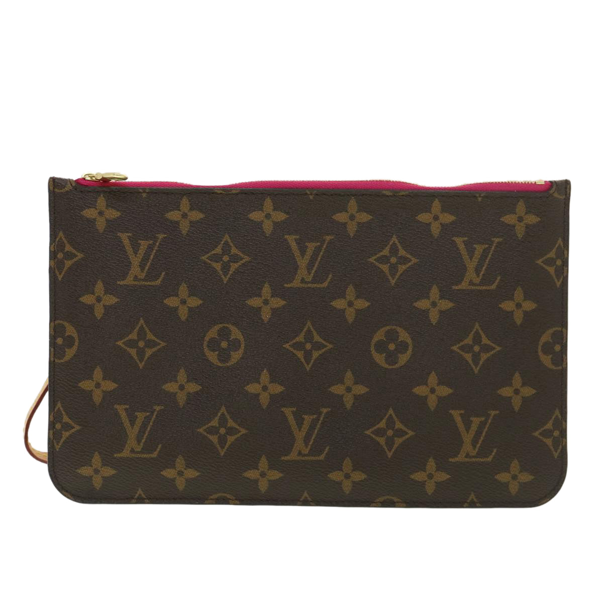 LOUIS VUITTON Monogram Neverfull MM Pouch Accessory Pouch LV am4110