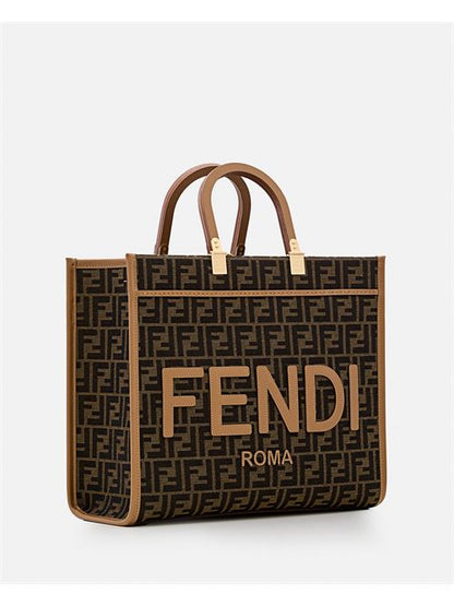 Fendi Women Fendi Sunshine Jacquard Tote Bag