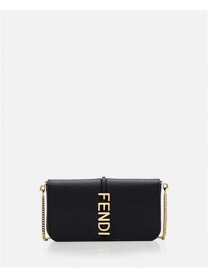 Fendi Women Leather Wallet On Chain