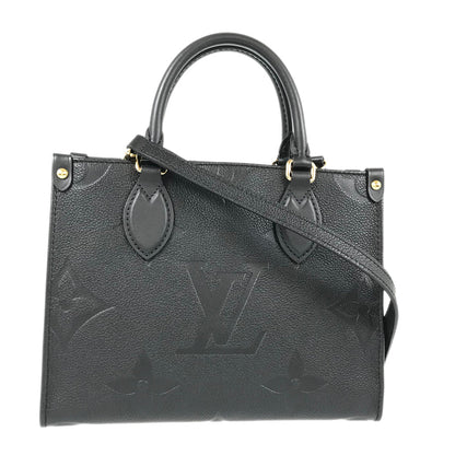 LOUIS VUITTON Monogram Empreinte On The Go PM M45653 Hand bag