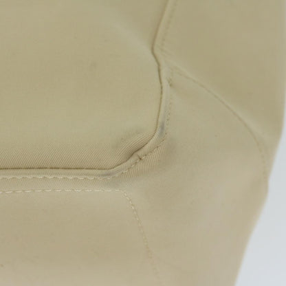 Burberry Tote Bag Canvas Beige Auth ti1379