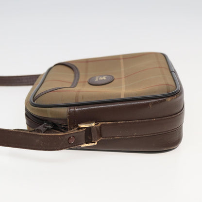 BURBERRYSs Nova Check Shoulder Bag Canvas Beige Brown Auth ti1772