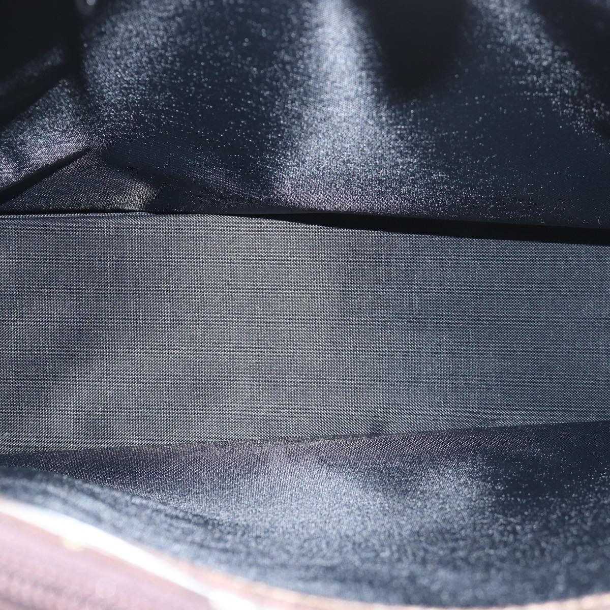 BURBERRYSs Nova Check Blue Label Tote Bag Nylon Leather Brown Black Auth ti1822