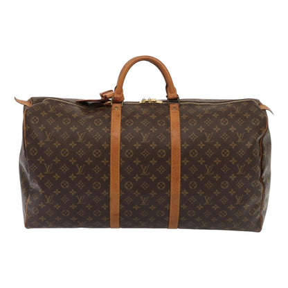 LOUIS VUITTON Monogram Keepall 60 Boston Bag M41422 LV Auth ti1878