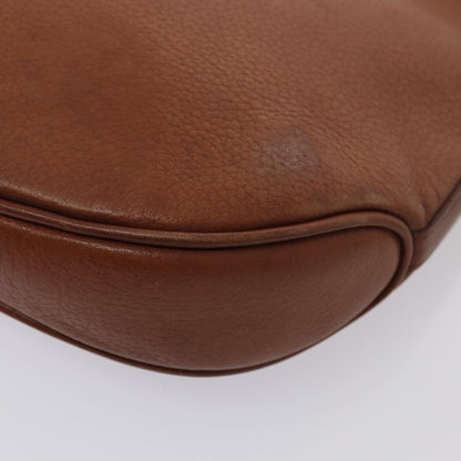 BURBERRYSs Shoulder Bag Leather 2Set Brown Auth ti1942