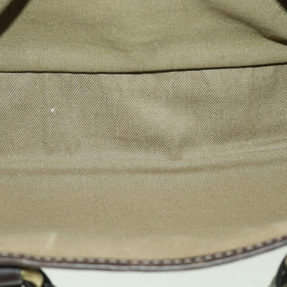 Celine Paris Macadam Canvas Hand Bag Brown  ti813