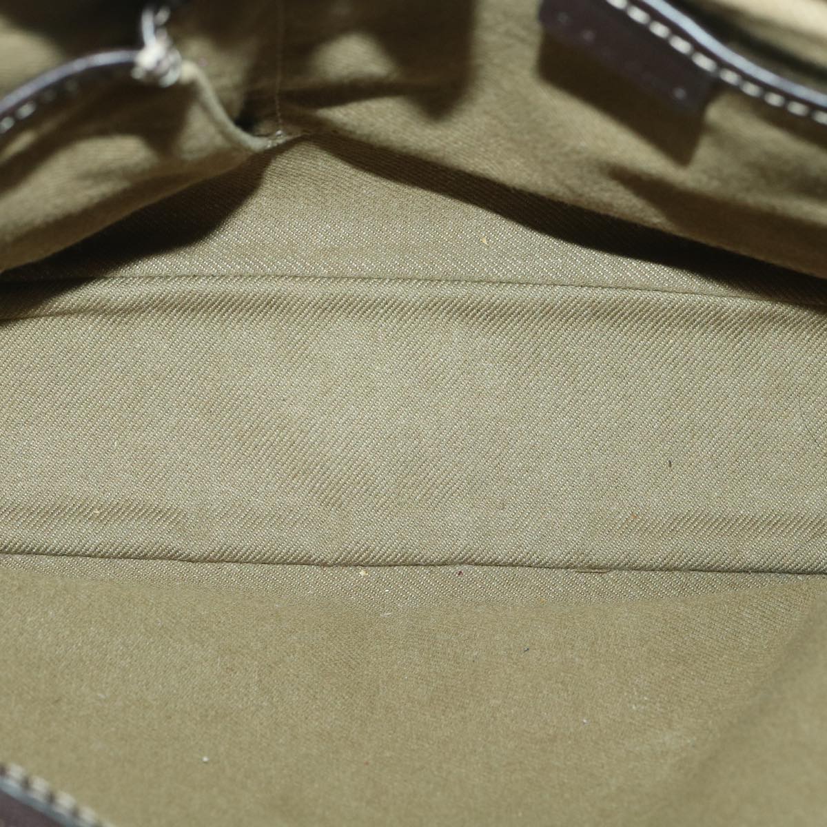 Celine Paris Macadam Canvas Hand Bag Brown  ti813