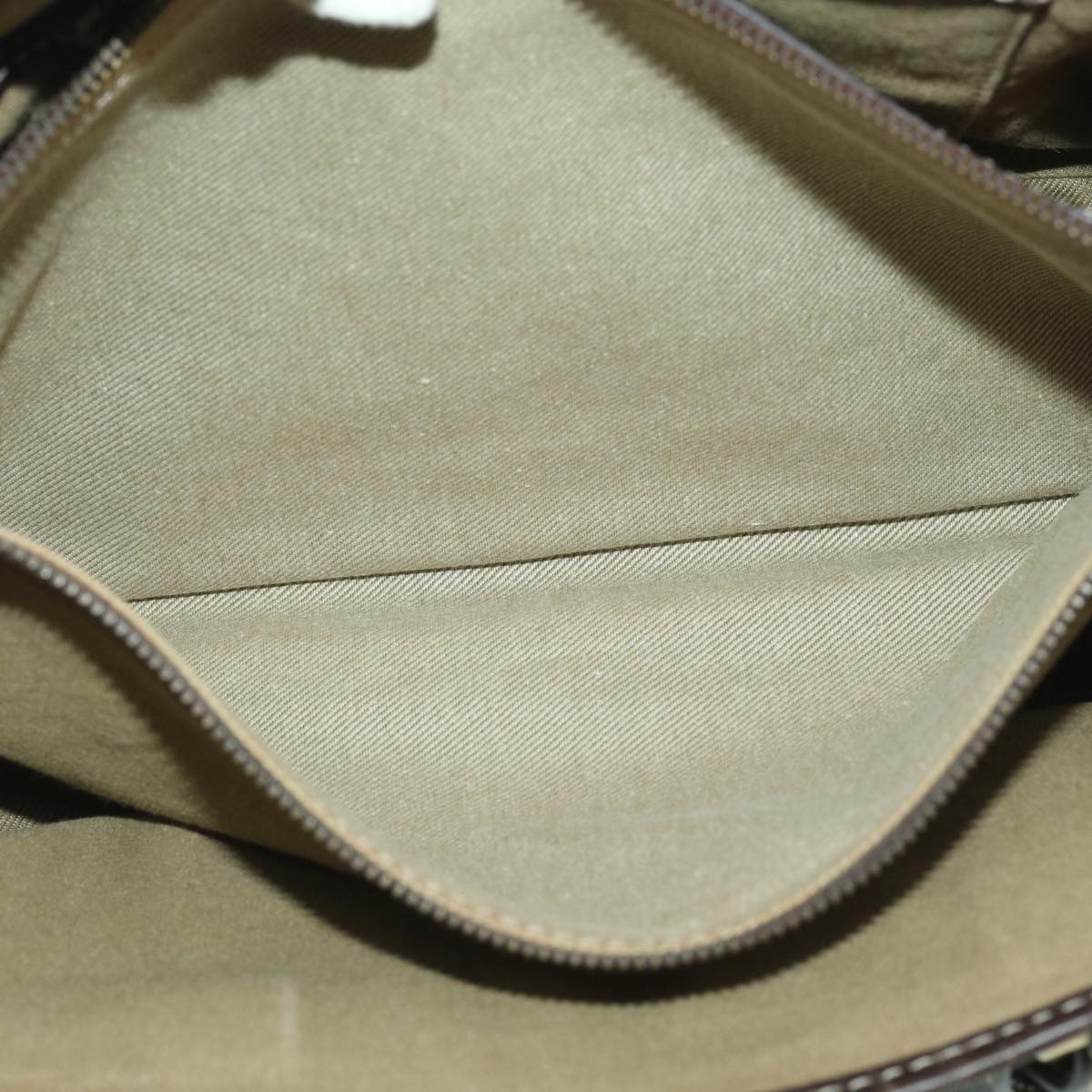 Celine Paris Macadam Canvas Hand Bag Brown  ti813