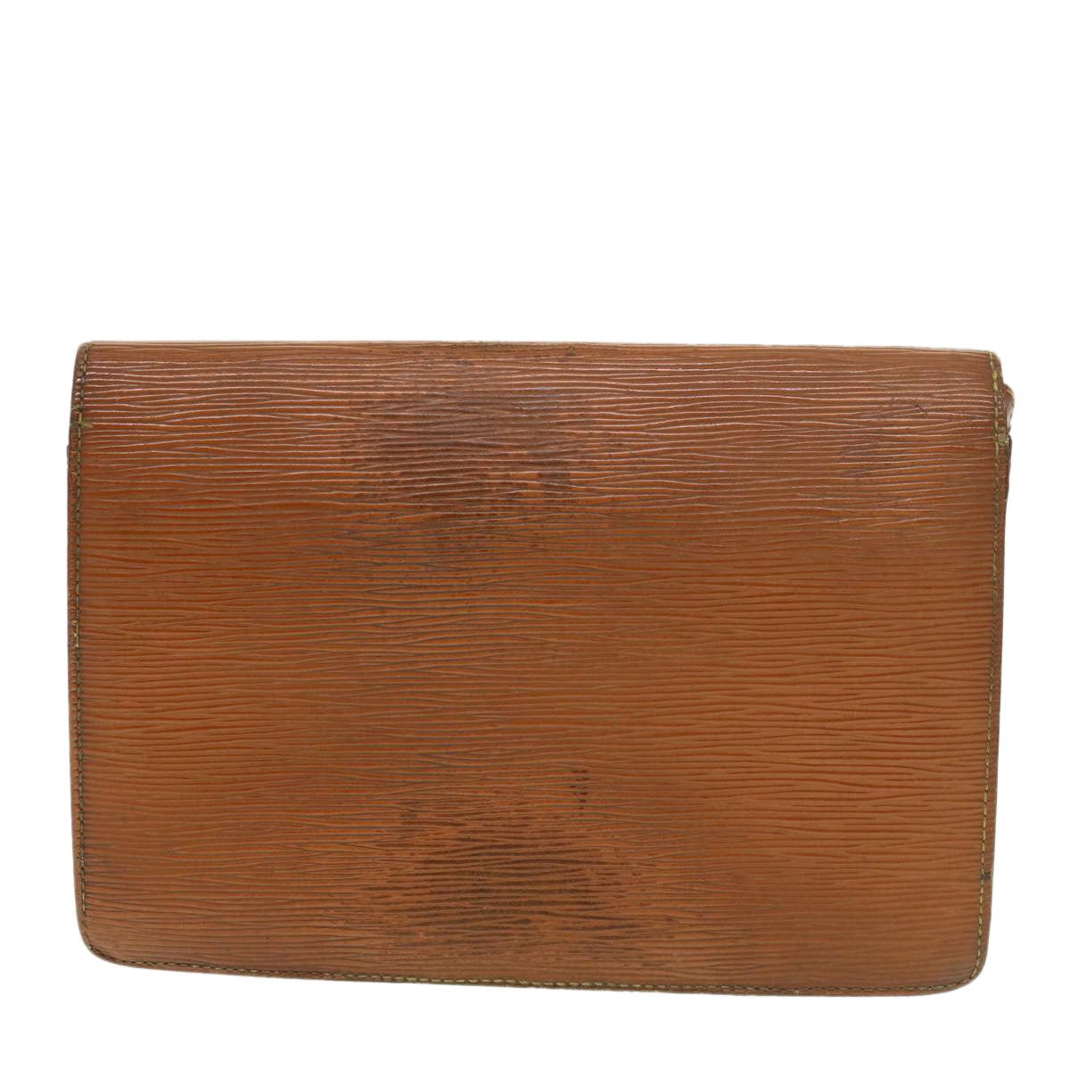 LOUIS VUITTON Epi Serie Dragonne Hand Bag Brown M52618 LV ti978