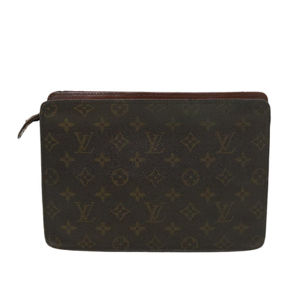 LOUIS VUITTON Monogram Pochette Homme Clutch Bag M51795 LV ti983