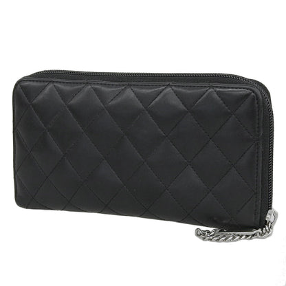 Chanel Cambon Line Lambskin Long Wallet
