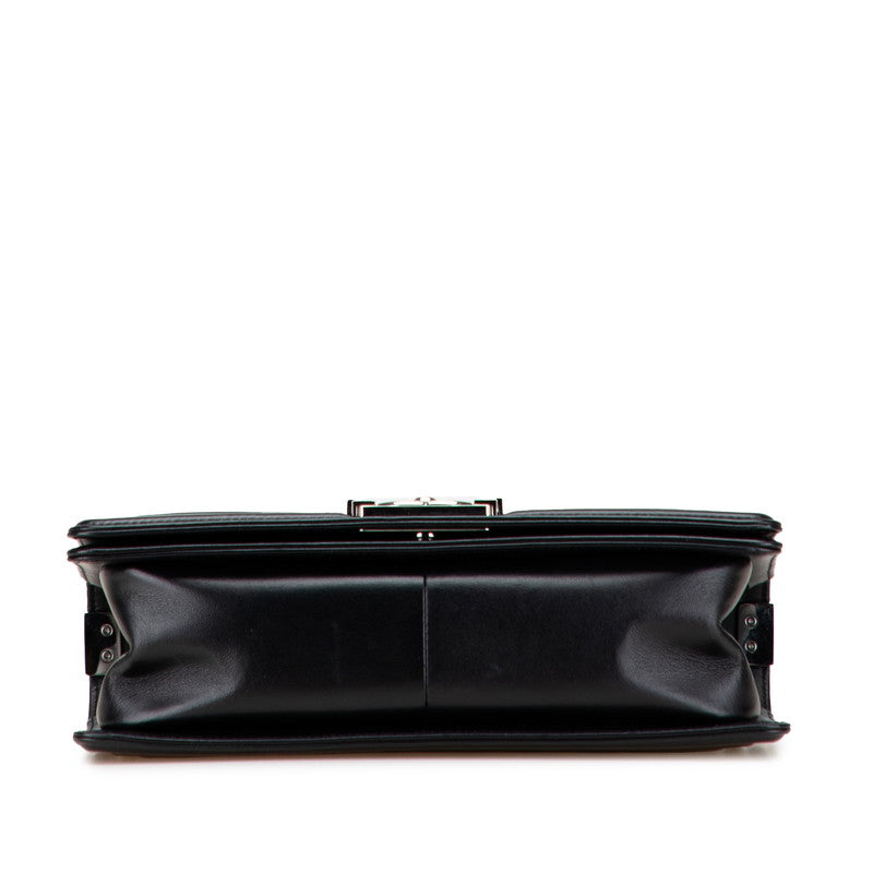 Chanel Boy Chanel Chevron V Stitch Lambskin Shoulder Bag