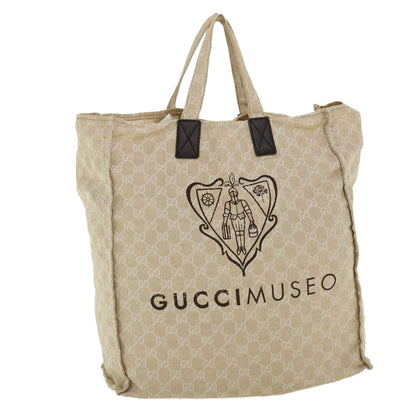 GUCCI GG Canvas Tote Bag Beige 283411  tp616