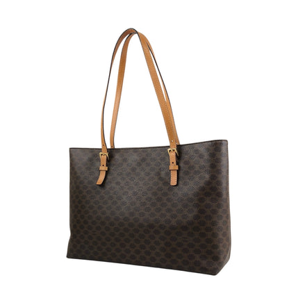 CELINE Macadam Totebag Brown Vintage z8cjjc