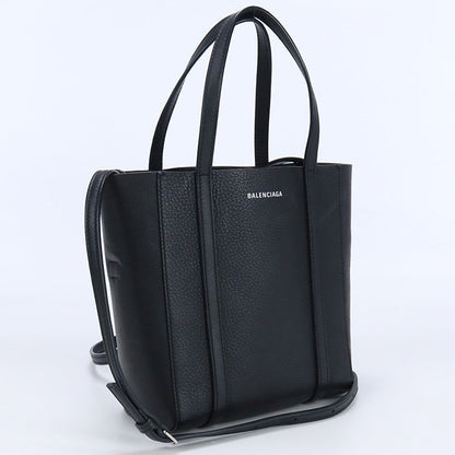 BALENCIAGA 551815 D6W2N 1000 XXS Tote Bag Every day Shoulderbag Calfskin black