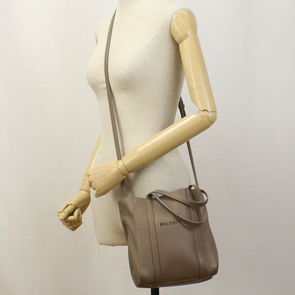 BALENCIAGA 551815 XXS Tote Bag Every day Shoulder bag Calfskin brown Women