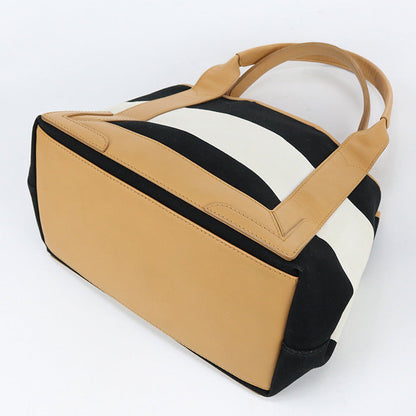 BALENCIAGA 339933 Navy kabas S Tote Bag canvas black Women
