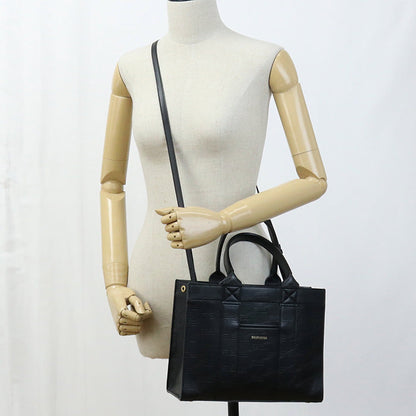 BALENCIAGA 714187 210HJ 1000 2WAY Tote Bag Hardware 2.0 leather black Women