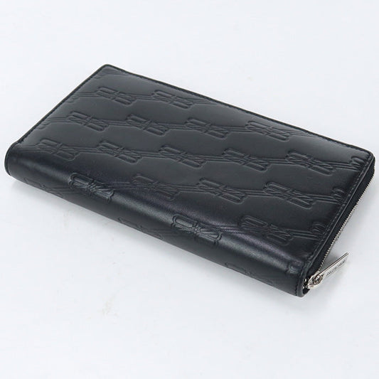 BALENCIAGA 717787 Long Wallet Continental Ucolet Calfskin black Men(unisex)