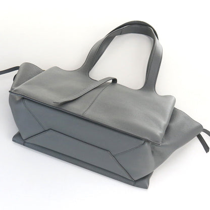 CELINE 178883AIK trifold medium Tote Bag Shoulder bag Calfskin Women gray