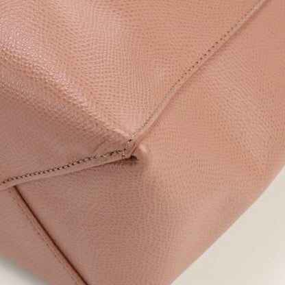 CELINE Vertical Hippo Small Tote Bag shoulder bag 2WAY leather Women color pink