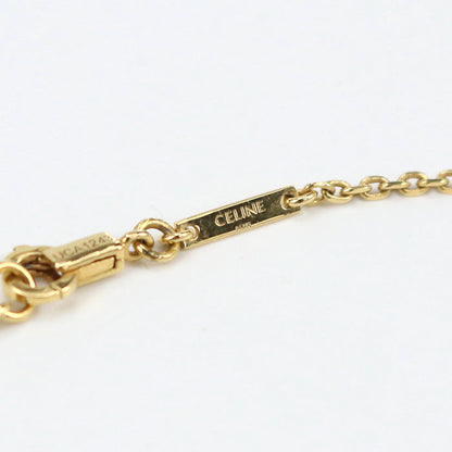 CELINE 460CE6BRA 35OR Suspenders Necklace Triomphe Necklace metal gold Women