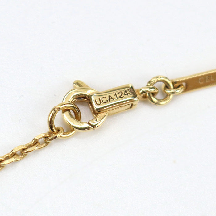 CELINE 460CE6BRA 35OR Suspenders Necklace Triomphe Necklace metal gold Women