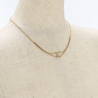 CELINE 460CE6BRA 35OR Suspenders Necklace Triomphe Necklace metal gold Women