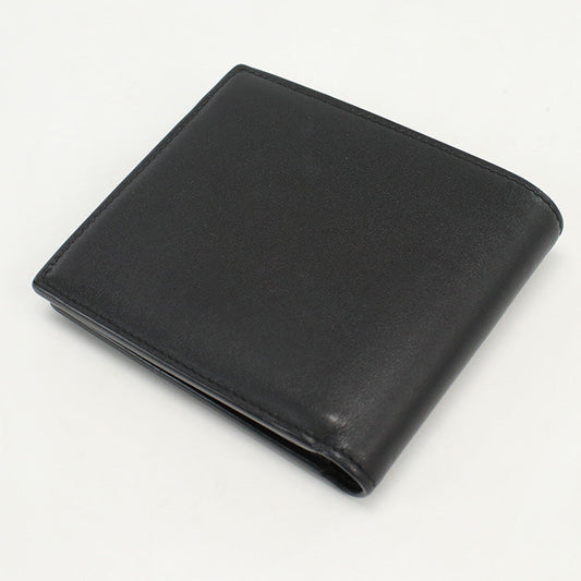 CELINE 10C87 3DME 38SI Bifold wallet Folded Calfskin black mens