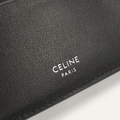 CELINE 10C87 3DME 38SI Bifold wallet Folded Calfskin black mens