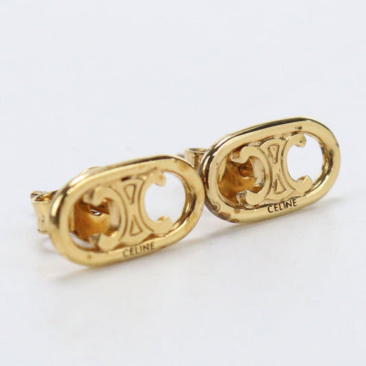CELINE Pierce Triomphe Pierce metal gold Women