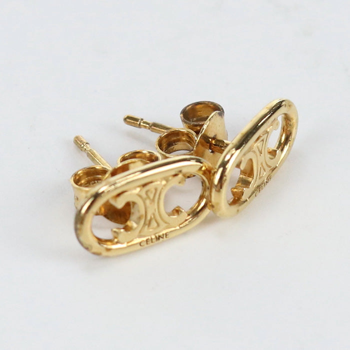 CELINE Pierce Triomphe Pierce metal gold Women