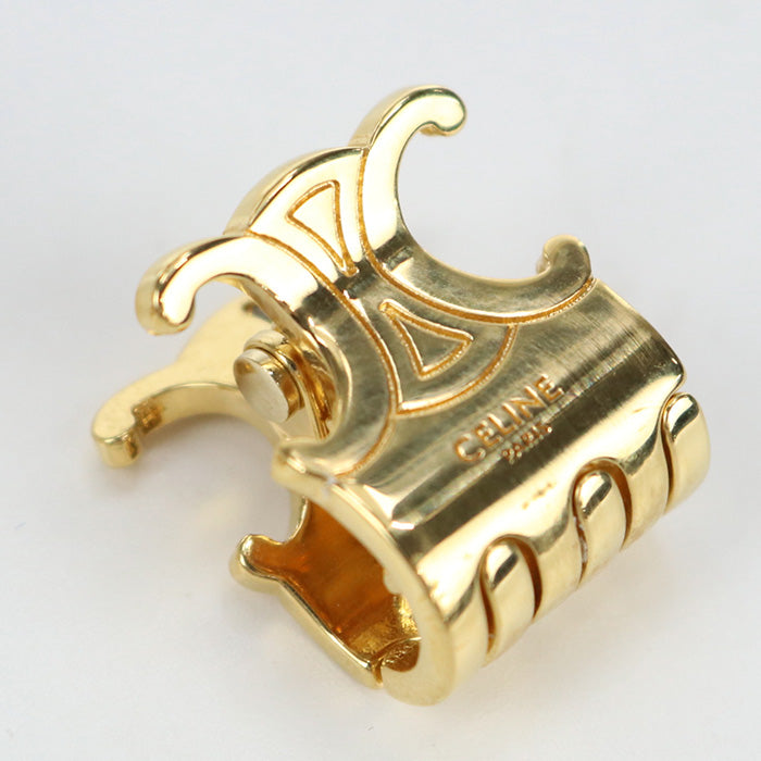 CELINE 46Y84 6BSL 35OR hair accessory Mini Triomphe Claws 3 Set metal gold Women