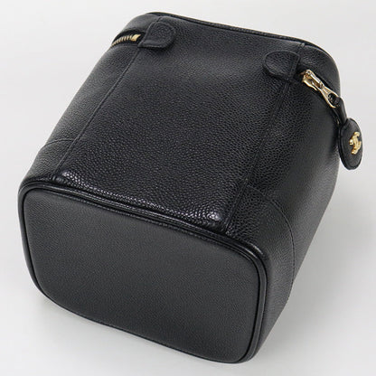 CHANEL vanity-bag COCO Mark Handbag caviar black Women