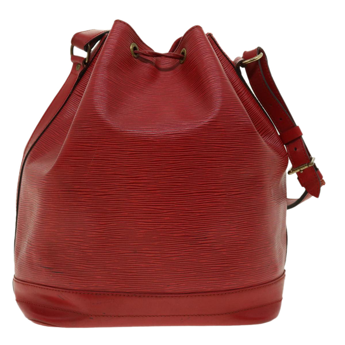 LOUIS VUITTON Epi Noe Shoulder Bag Red M44007 LV uy093