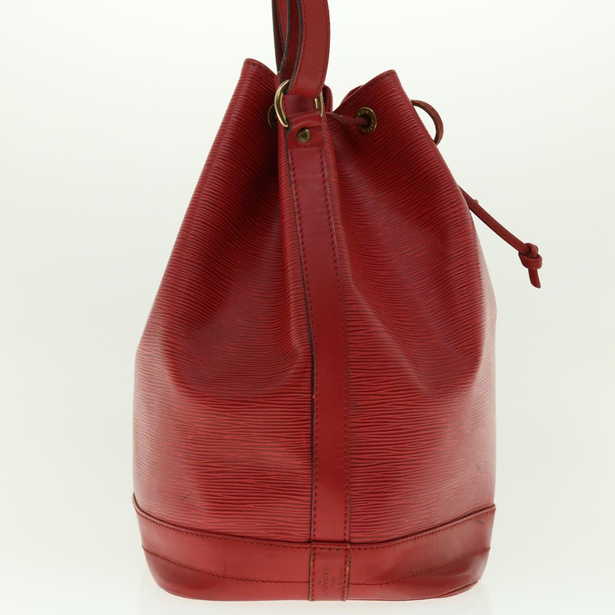 LOUIS VUITTON Epi Noe Shoulder Bag Red M44007 LV uy093