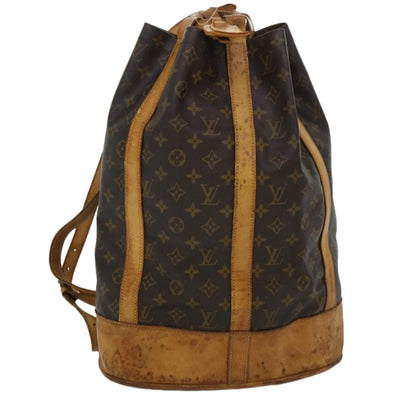 LOUIS VUITTON Monogram Randonnee GM Shoulder Bag M42244 LV uy101