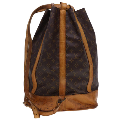 LOUIS VUITTON Monogram Randonnee GM Shoulder Bag M42244 LV uy101