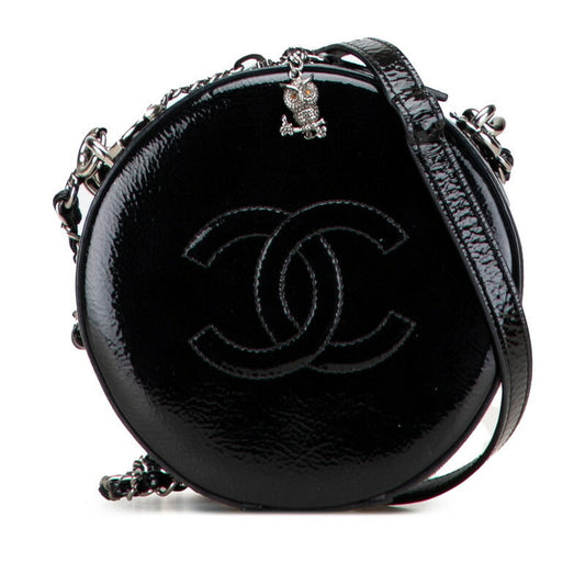 Chanel Coco Mark Patent Leather 2way Shoulder Bag
