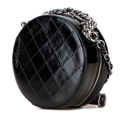 Chanel Coco Mark Patent Leather 2way Shoulder Bag