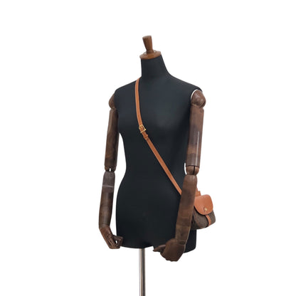 CELINE  Shoulder bag Brown Vintage nwujcb