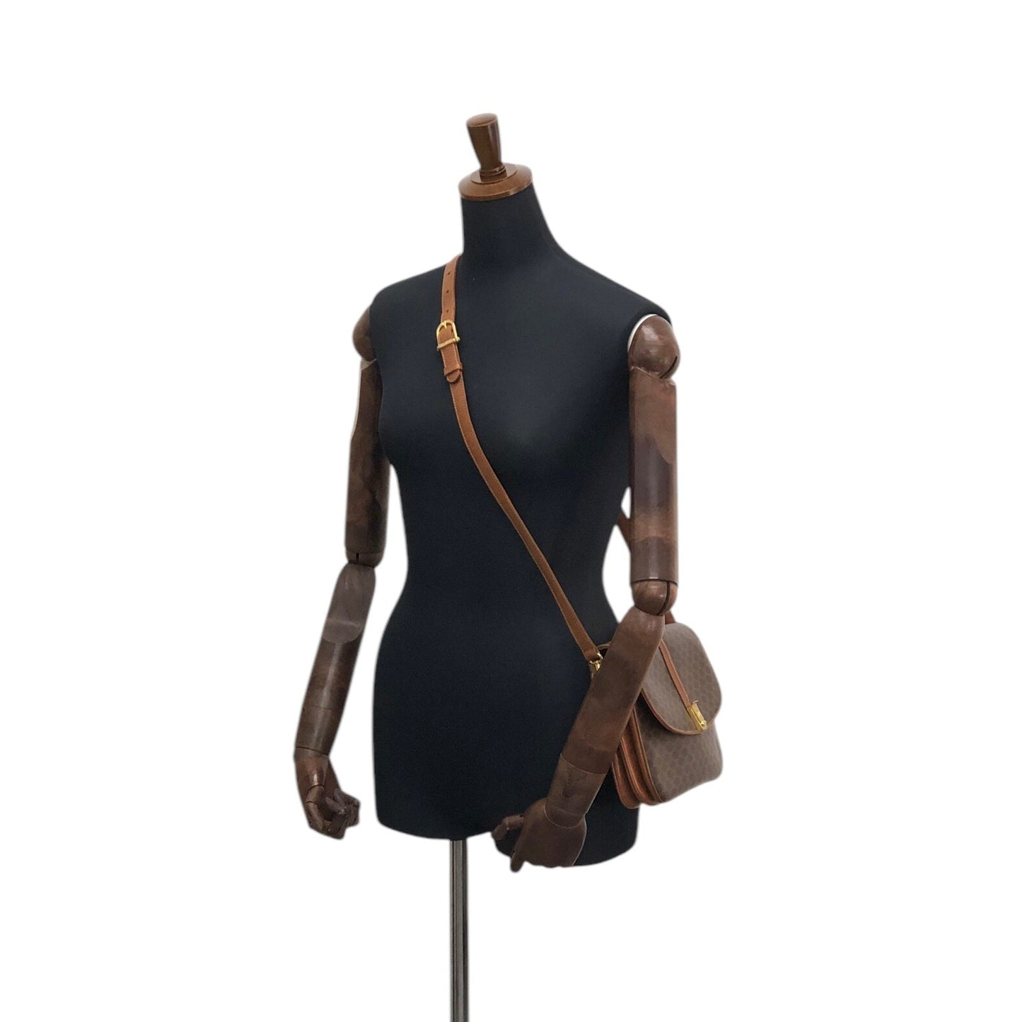 CELINE  Shoulder bag Brown Vintage zskyr6