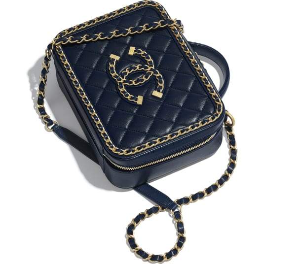Chanel Vanity Case White