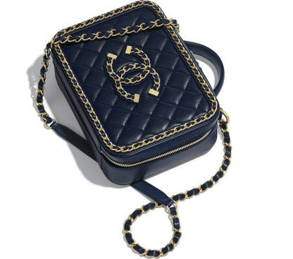 Chanel Vanity Case White