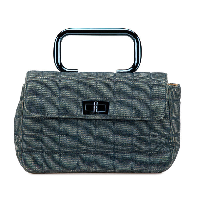 Chanel Choco Bar 2.55 Denim Handbag